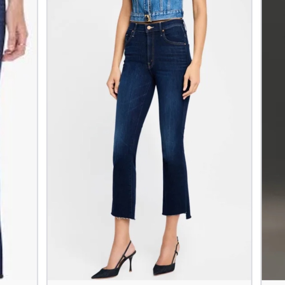 Women's Dark Blue Jeans